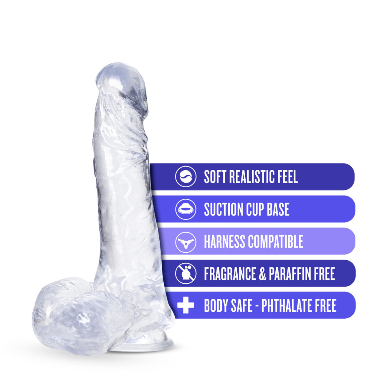B Yours Plus Soft Realistic Feel Dildo
