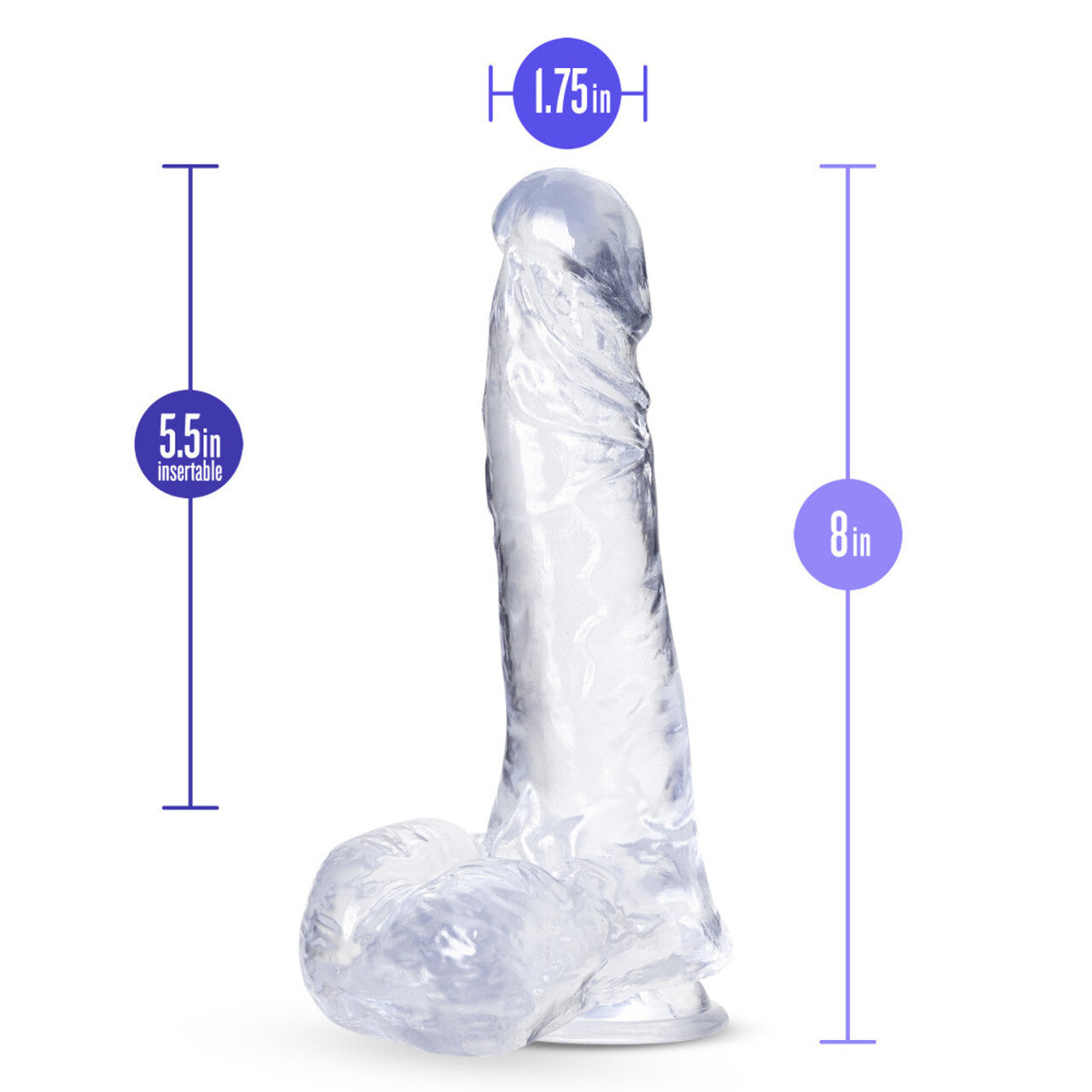 B Yours Plus Soft Realistic Feel Dildo