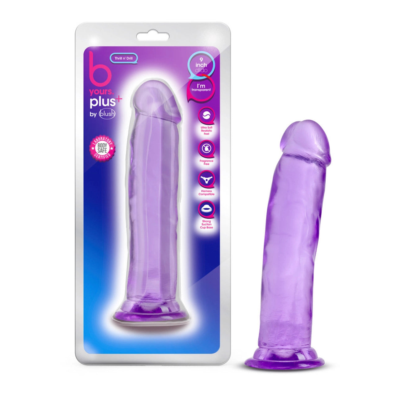 B Yours Plus Soft Realistic Feel Dildo