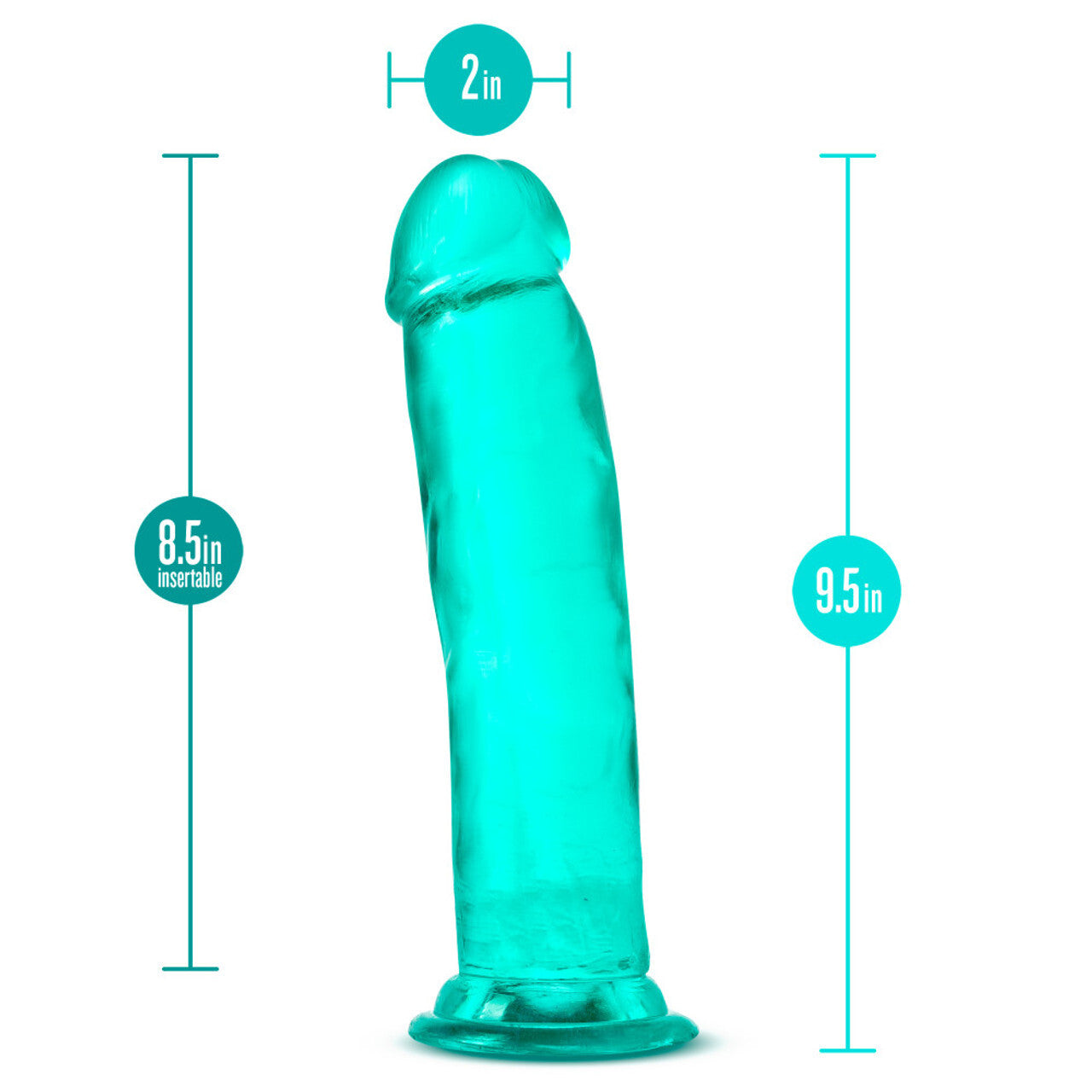 B Yours Plus Soft Realistic Feel Dildo
