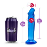 B Yours Sweet N' Small Blue 6 Inch Dildo