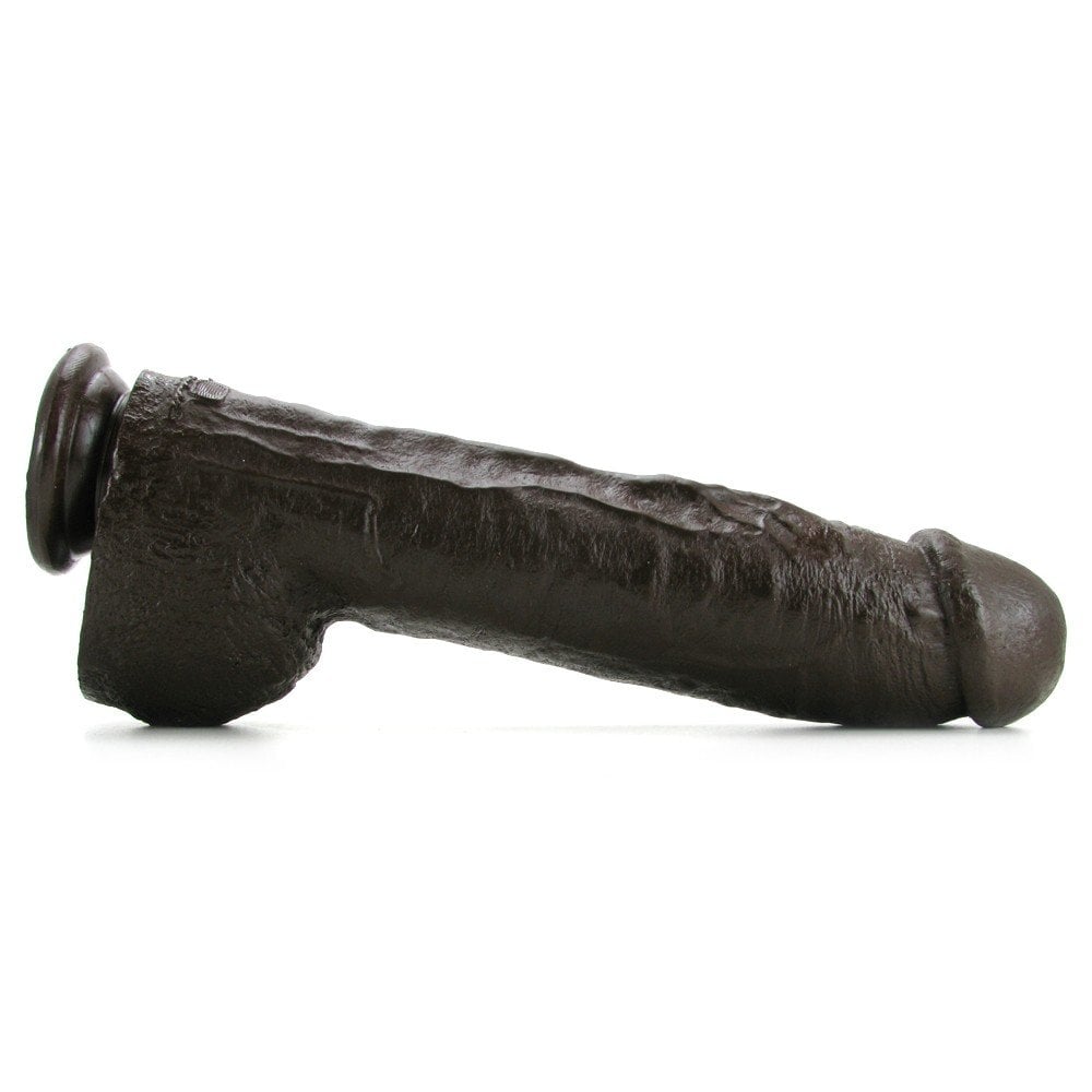 Bam Realistic 13 Inch Huge Black Dildo