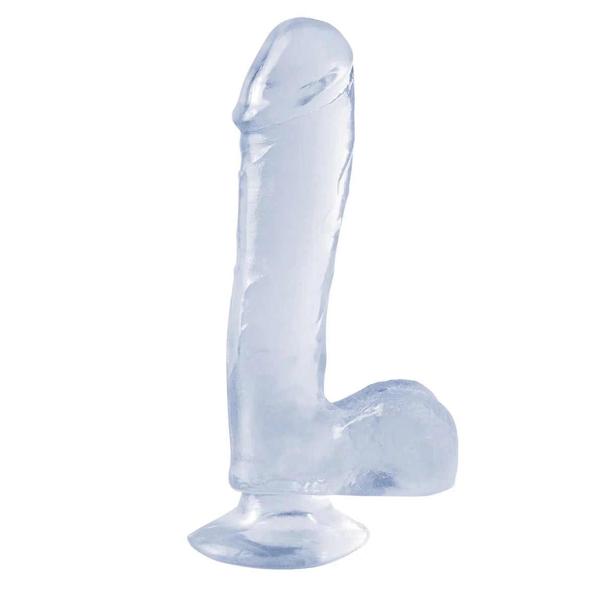 Basix Rubber Works 7.5 Inch Dong With Suction Cup