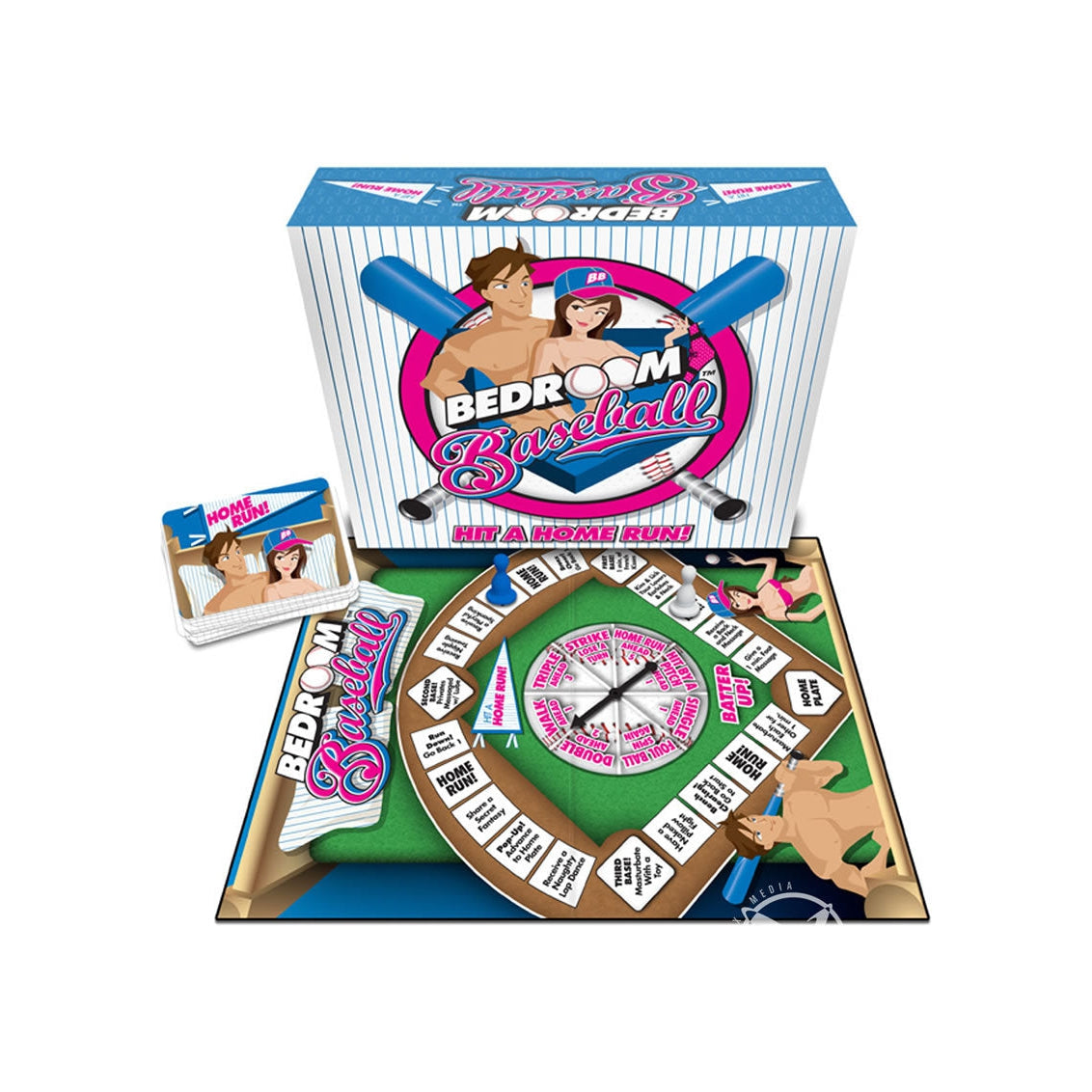 Bedroom Baseball Board Game