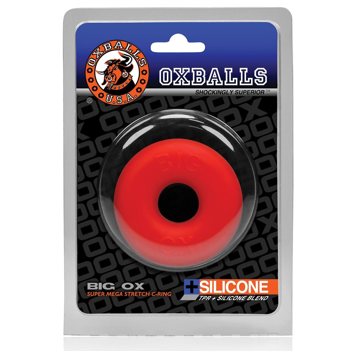 Big Ox Super Mega Stretch Silicone Cock Ring