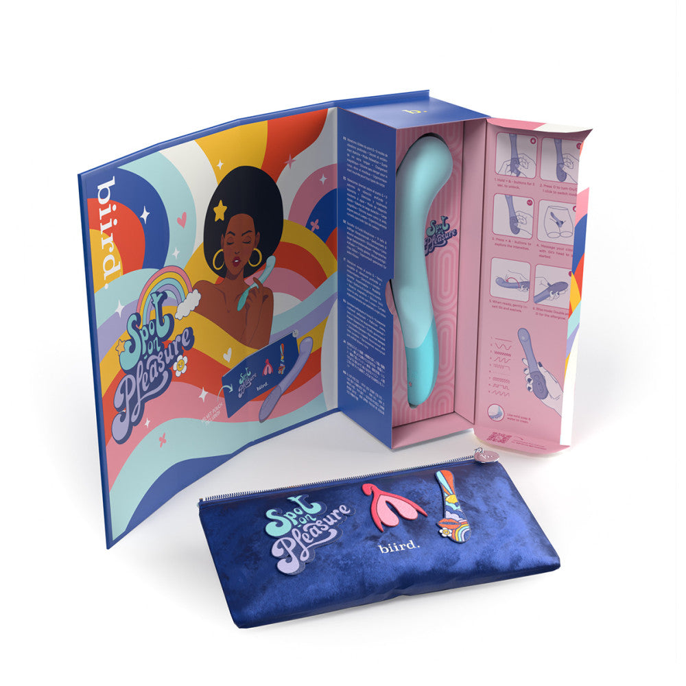 Biird Gii Silicone Quiet G-Spot Vibrator