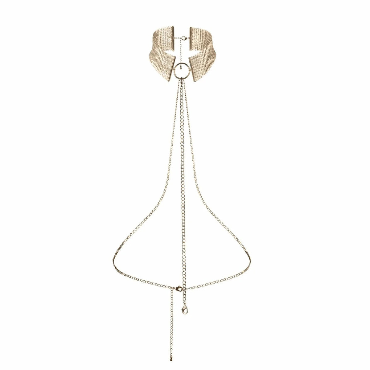 Bijoux Indiscrets Desir Metallique Collar - Gold