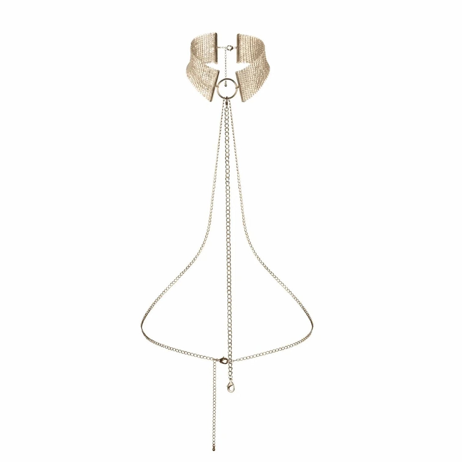 Bijoux Indiscrets Desir Metallique Collar - Gold