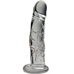 Blown Realistic Glass Dildo Toy