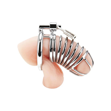 Blue Line Deluxe Chastity Cage