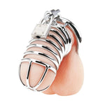 Blue Line Deluxe Chastity Cage
