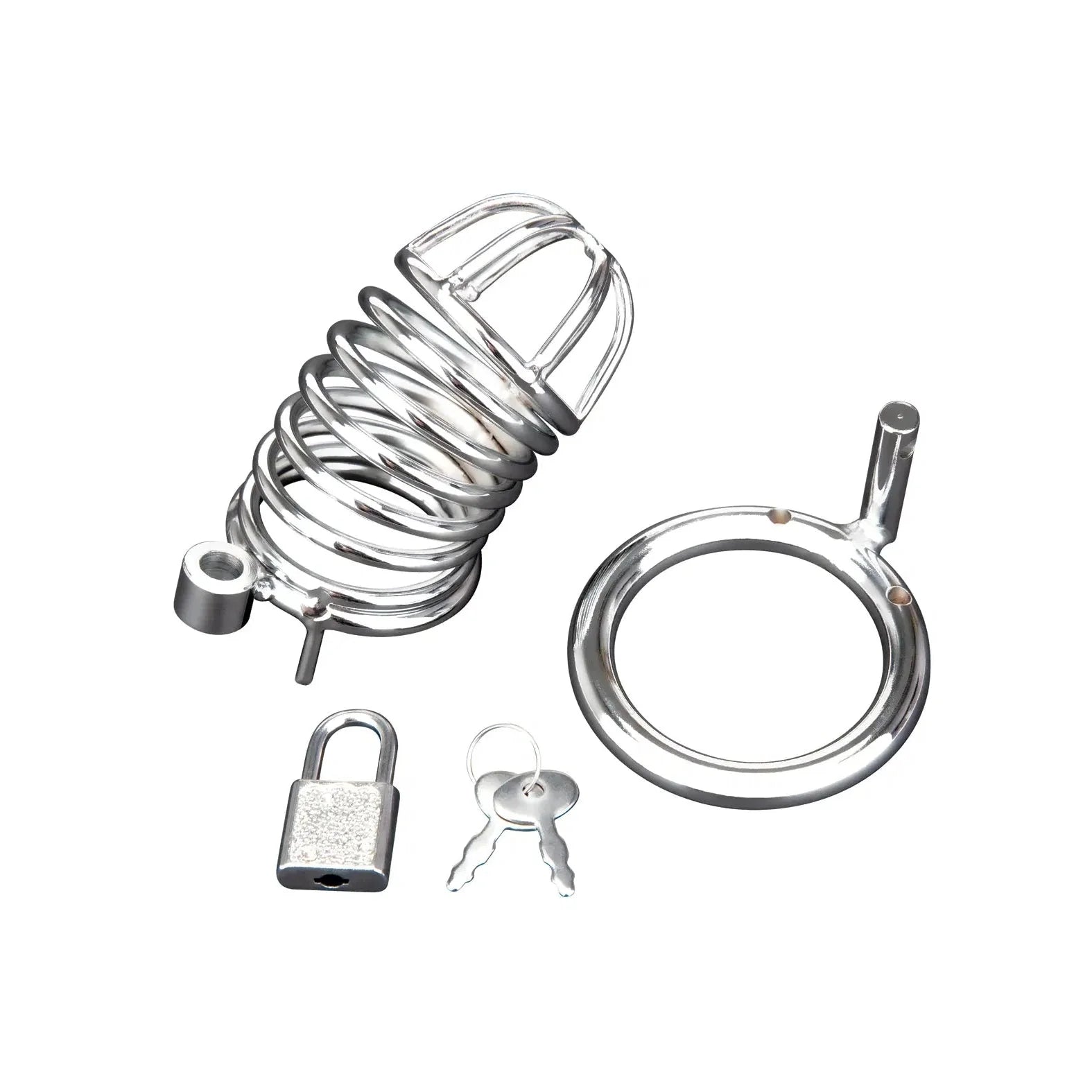 Blue Line Deluxe Chastity Cage