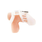 Blue Line Silicone Chastity Cage