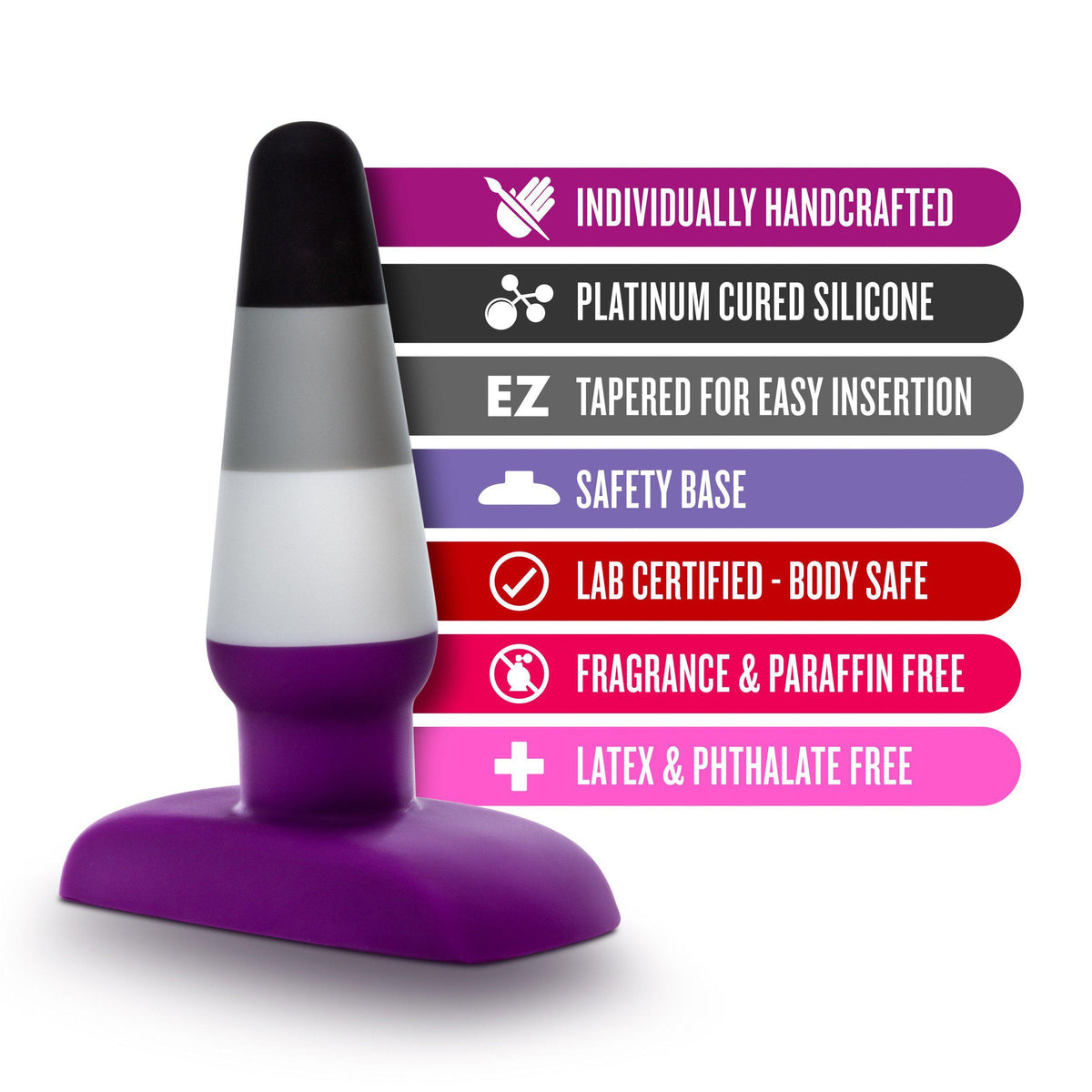 Blush Avant Pride P7 Ace Butt Plug
