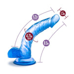 Blush B Yours Sweet n' Hard 7 Dildo with Suction Cup