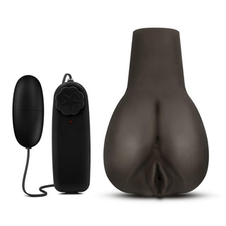 Blush Hot Chocolate Vibrating Realistic Masturbator