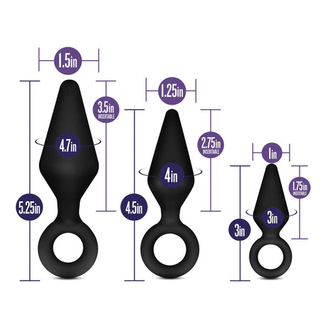 Blush Luxe Night Rimmer Butt Plug Kit