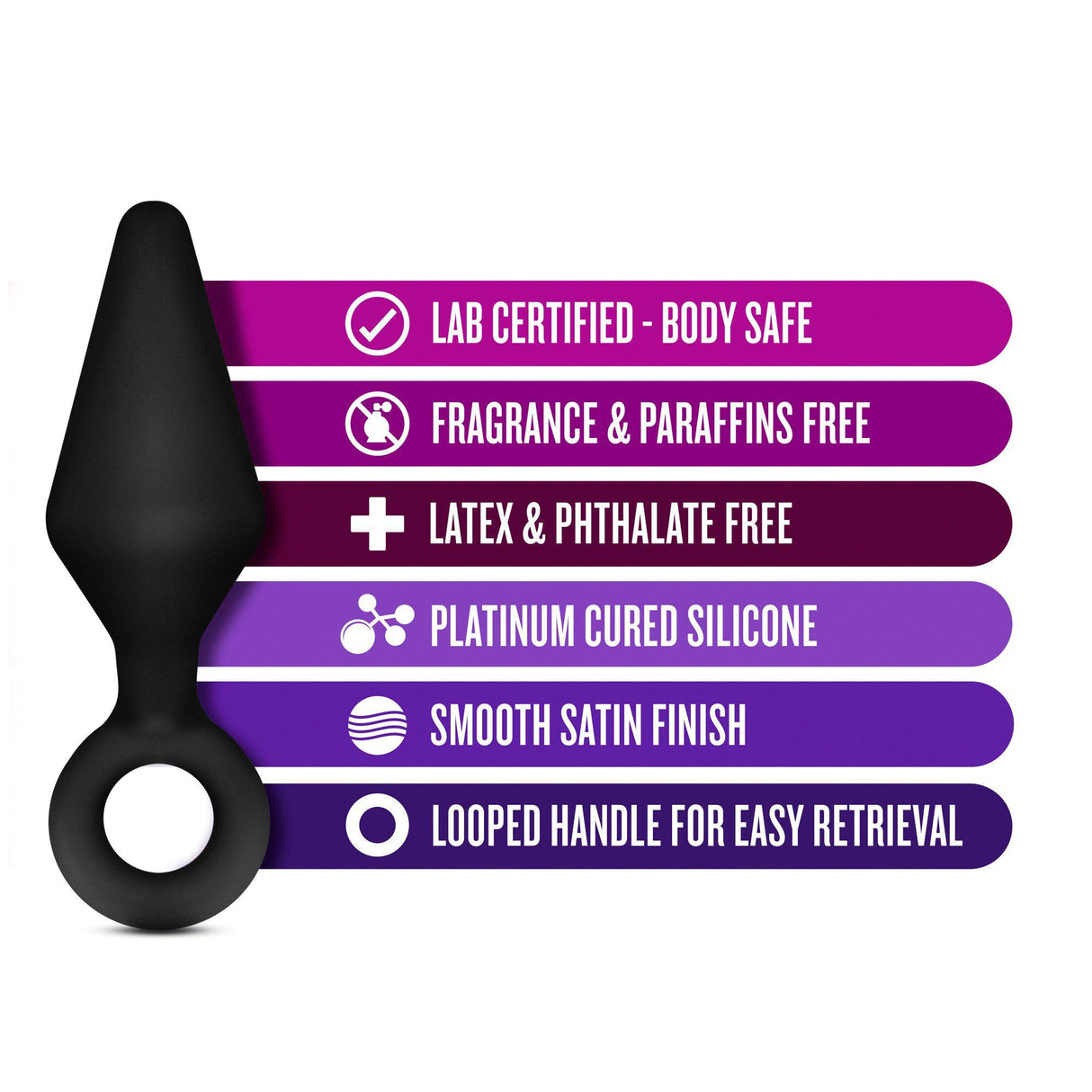 Blush Luxe Night Rimmer Butt Plug Kit