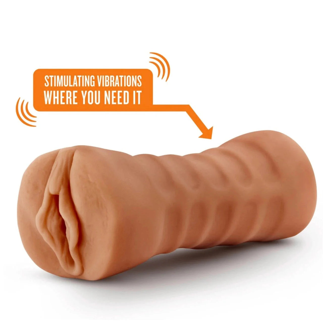 Blush M For Men Vibrating Masturbator - Sofia