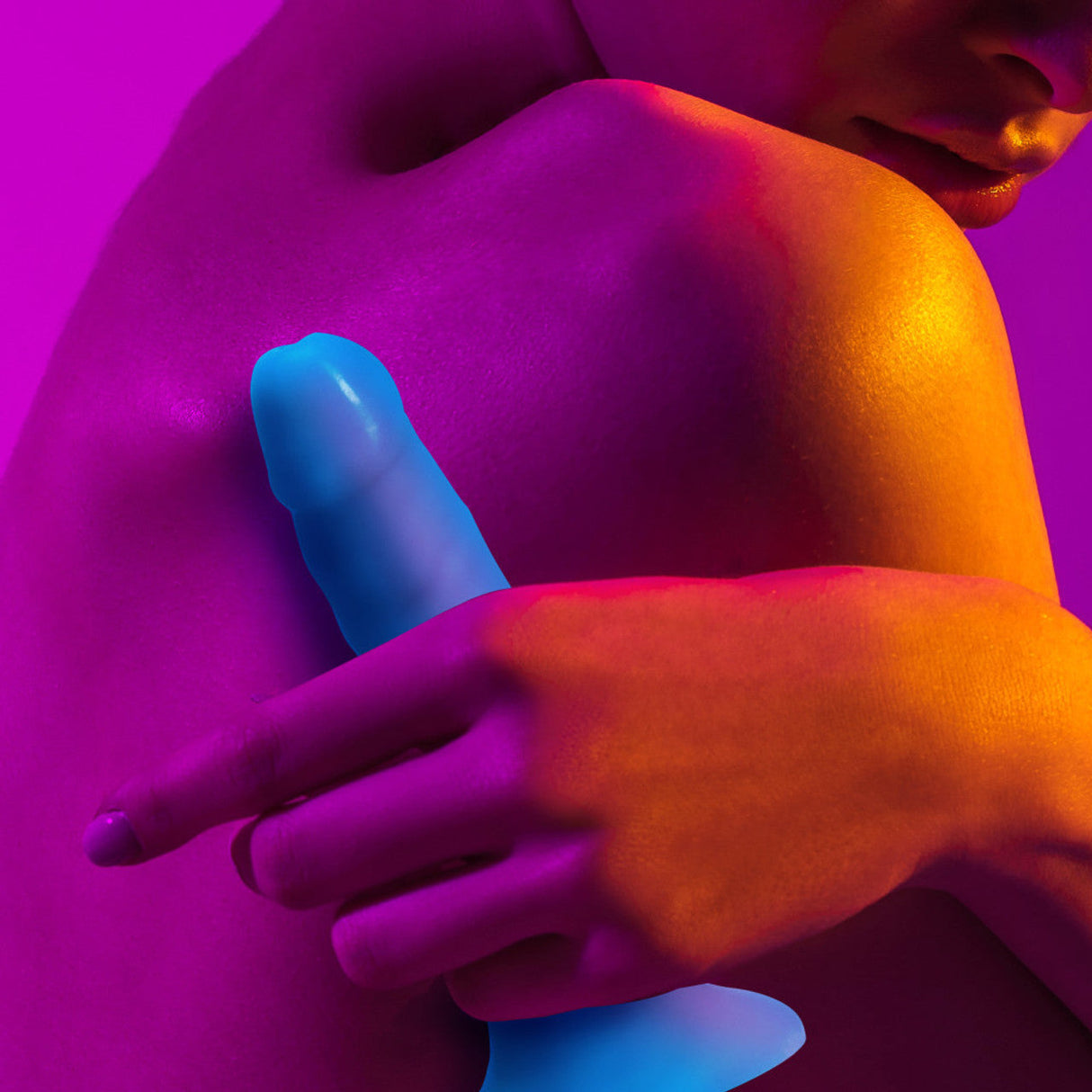 Blush Neo 6 Inch Silicone Dual Density Dildo