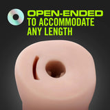 Blush Self Lubricating Vibrating Stroker Sleeve Kit