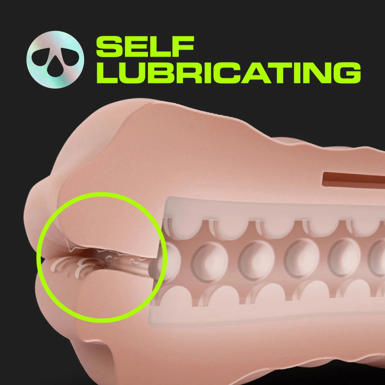 Blush Self Lubricating Vibrating Stroker Sleeve Kit