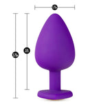 Blush Temptasia Bling Silicone Plug