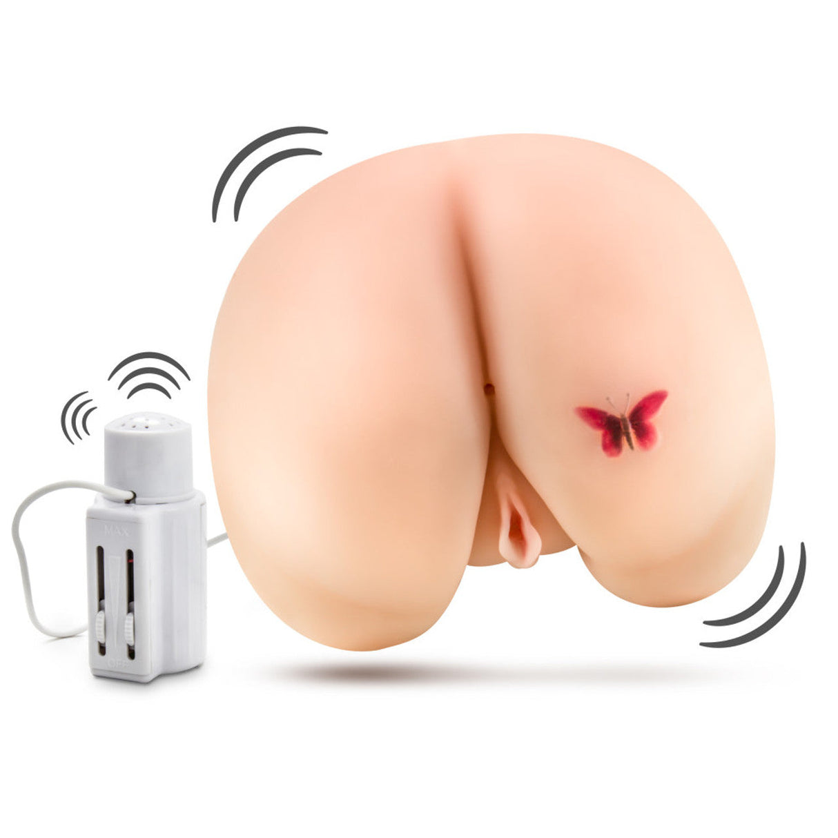 Blush Vibrating Rear Ecstasy Masturbator