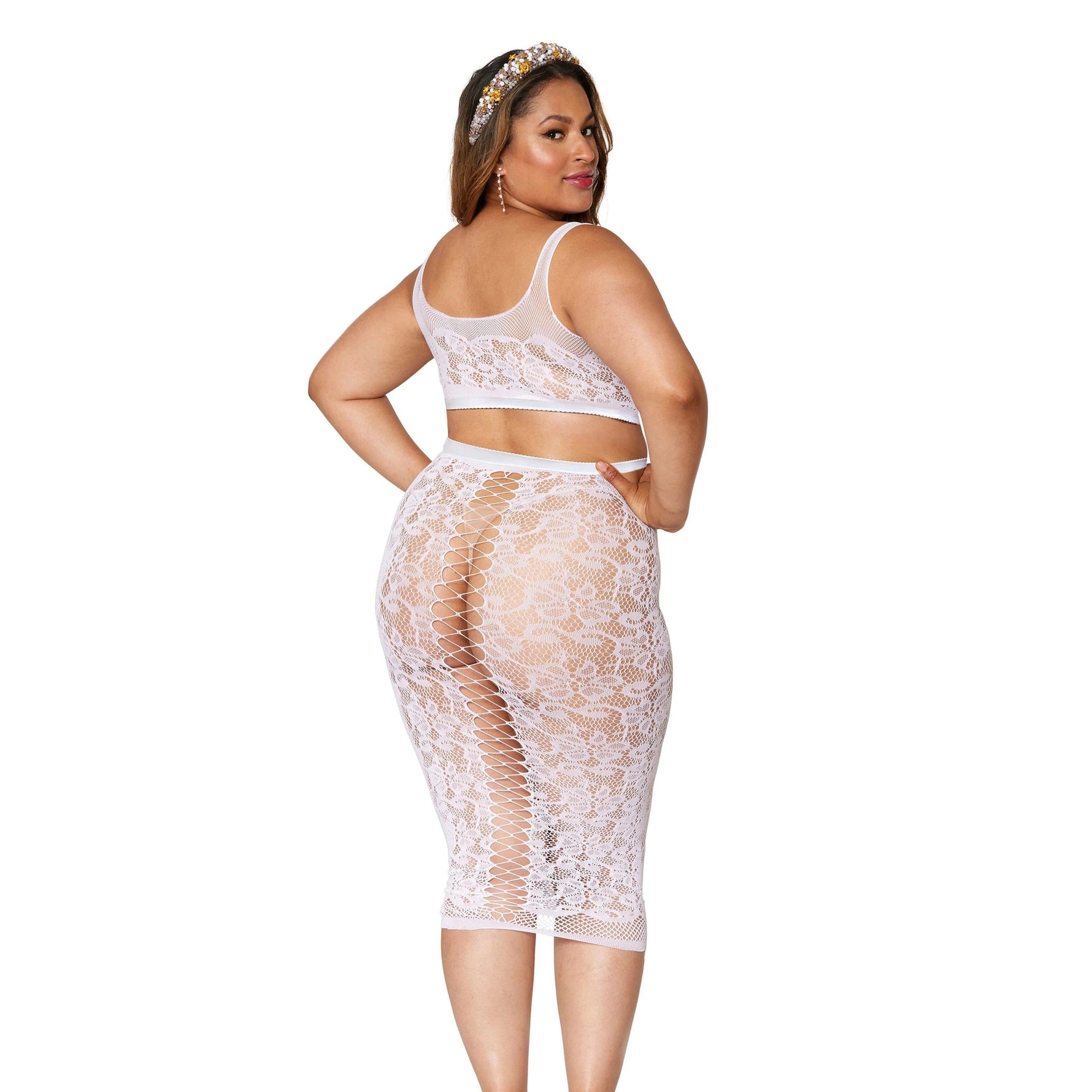 Bralette and Slip Skirt