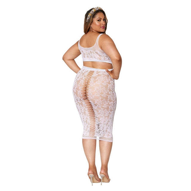 Bralette and Slip Skirt