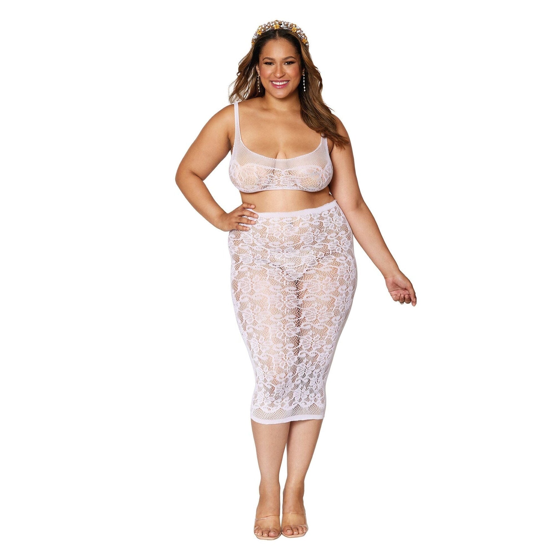 Bralette and Slip Skirt
