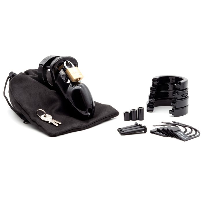CB-3000 Black Male Chastity Device
