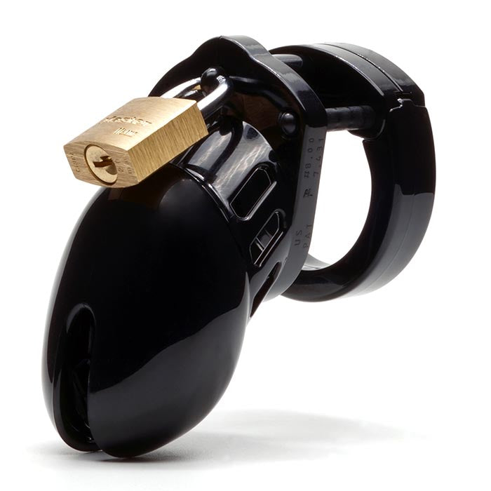 CB-6000S Black Chastity Cage Kit