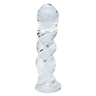 Clarity Glass Dildo Seraphic Braid