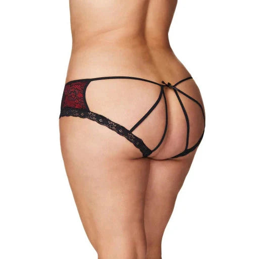 Cage Back Lace Panty