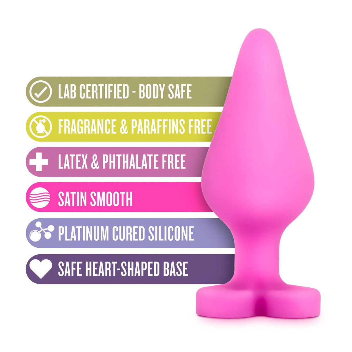 Candy Heart Cute Butt Plug