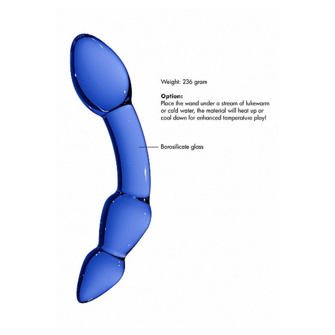 Chrystalino Superior 6 Inch Glass Anal Dildo