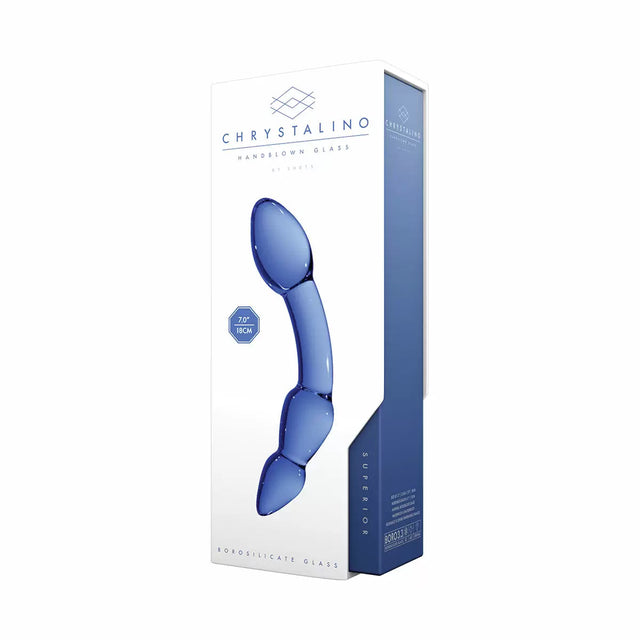 Chrystalino Superior 6 Inch Glass Anal Dildo