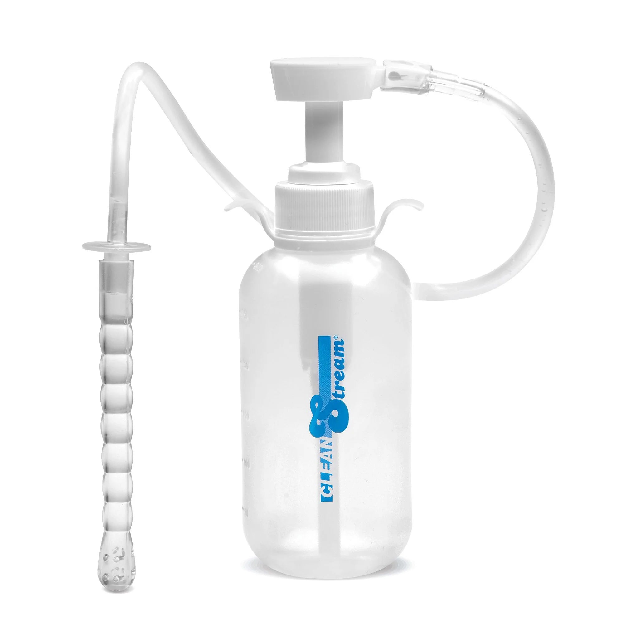 CleanStream Pump Action Enema Bottle with Nozzle