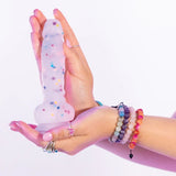 Cock A Palooza Confetti Silicone Suction Dildo