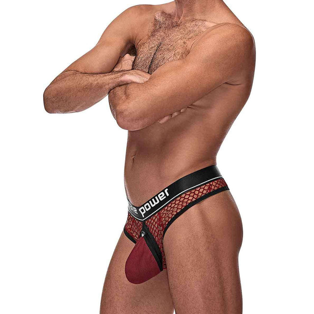 Cock Pit Net Cock Ring Thong