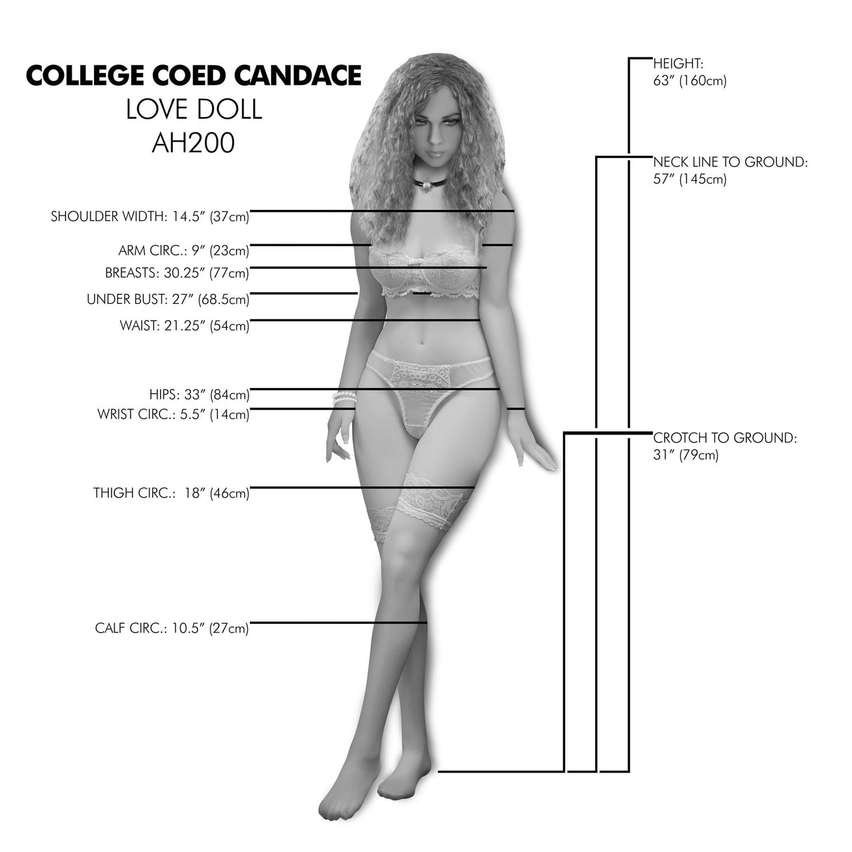 College Coed Candace Love Doll