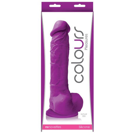 Colours Pleasures 8 Inch Dildo With Suction Cup
