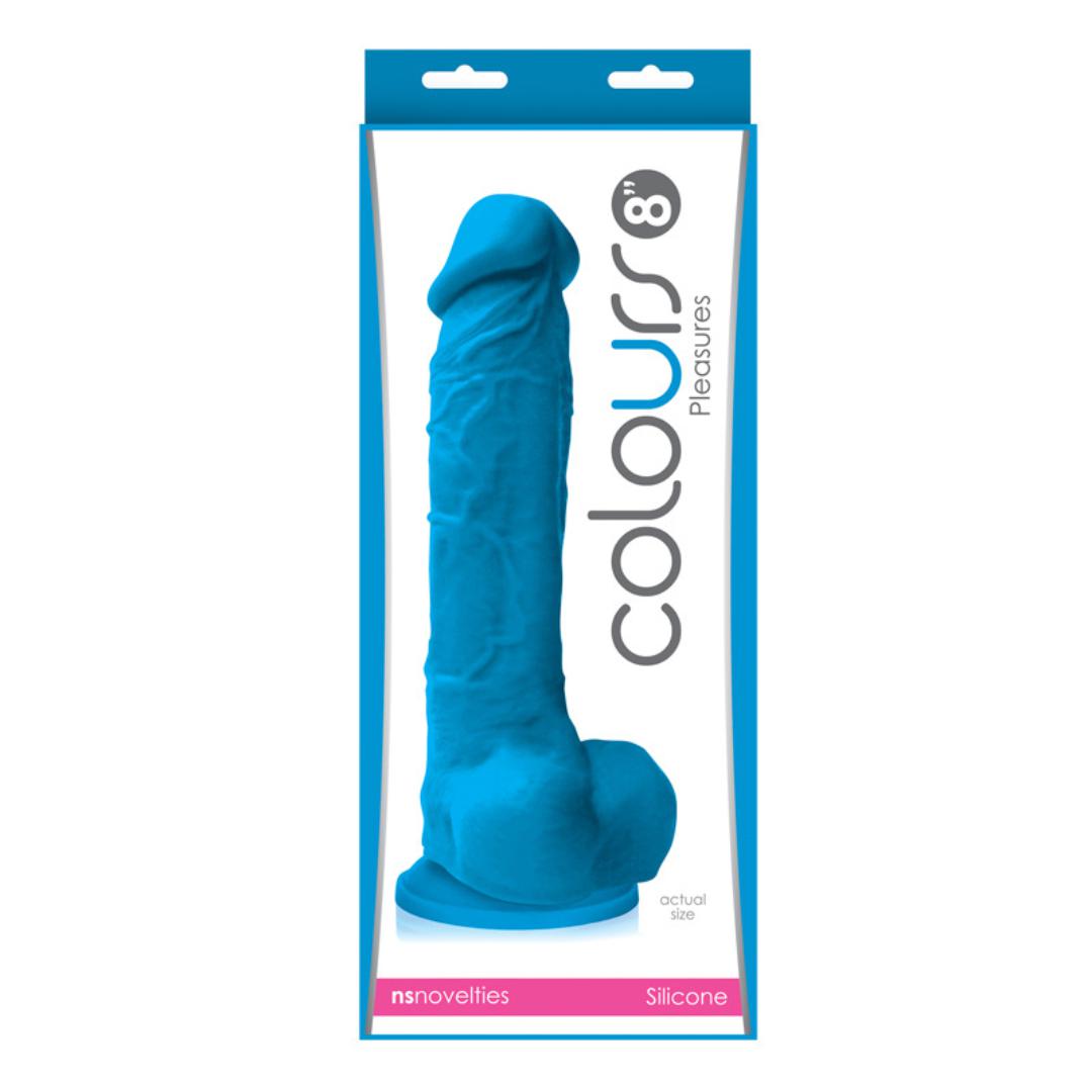 Colours Pleasures Dildo With Suction Cup