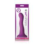 Colours Wave 6 Inch Silicone Suction Cup Dildo