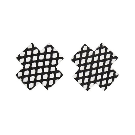 Coquette Fishnet Cross Nipple Pasties