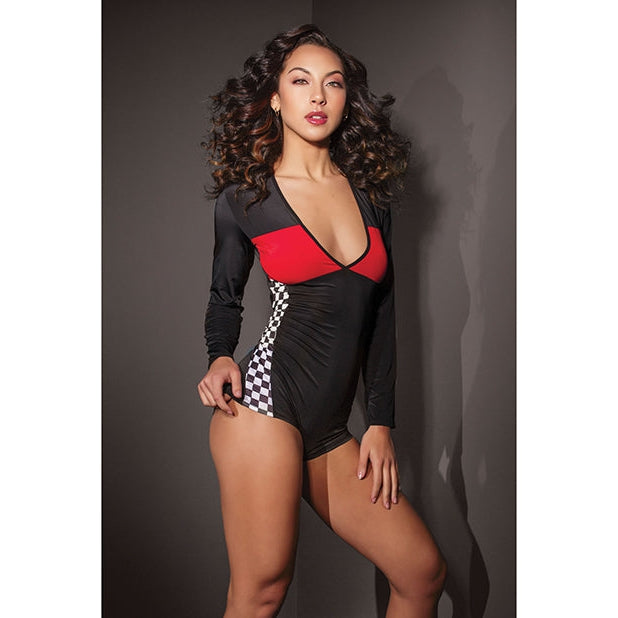Coquette Racer Romper