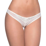 Crotchless Pearl Thong
