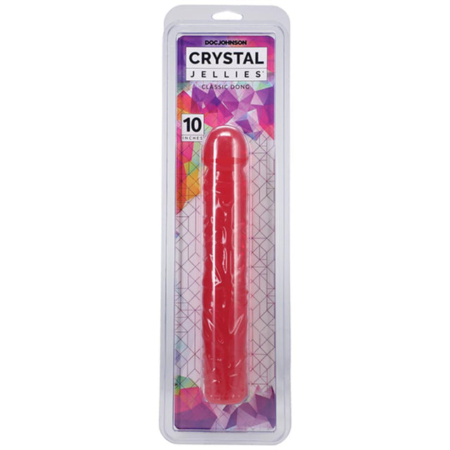 Crystal Jellies 10 Inch Big Dildo