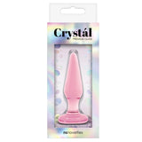 Crystal Premium Glass Tapered Anal Plug